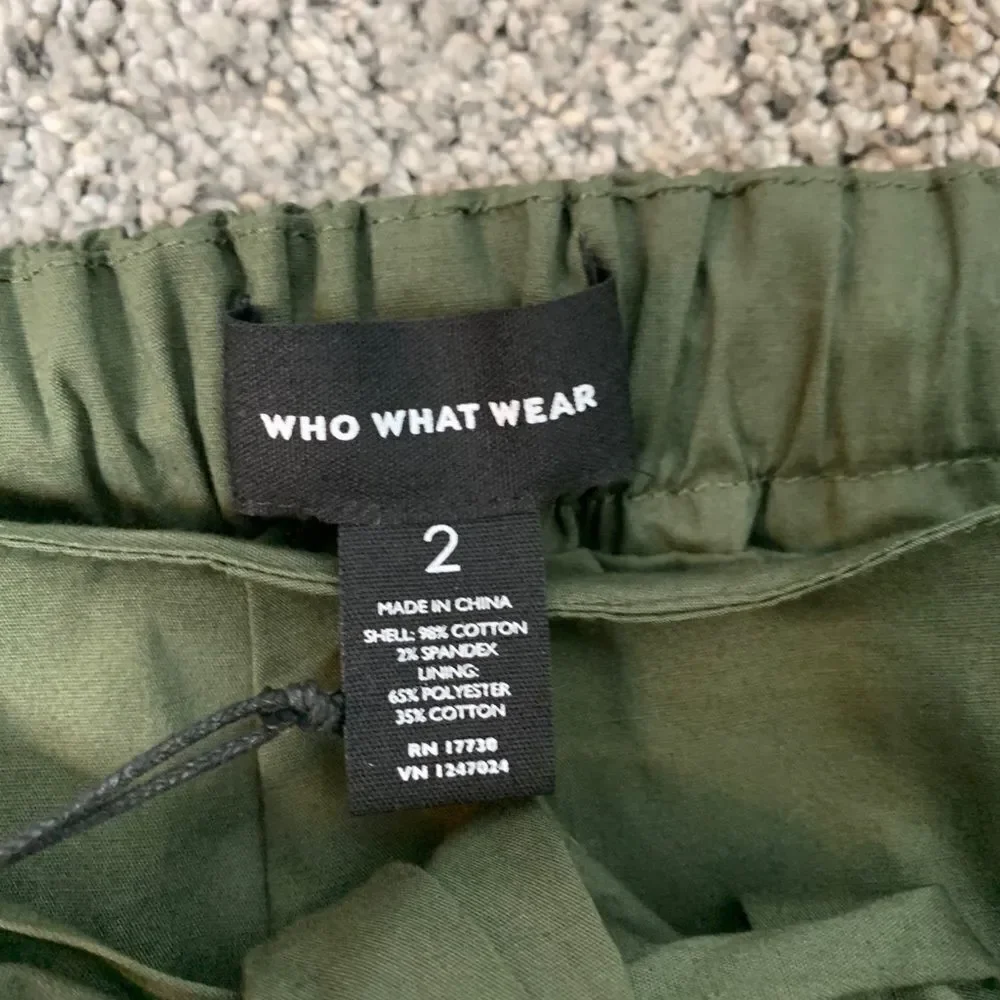 NWT Who What Wear knot front skirt. Size 2 - Picture 6 of 6